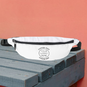 Sacs Banane Logo d'affaires personnalisé minimaliste élégant