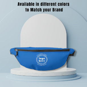 Sacs Banane Logo de l'entreprise Bleu Français à des fins prom