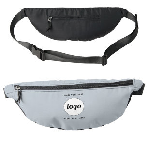Sacs Banane Logo Texte promotionnel Marque commerciale bleu