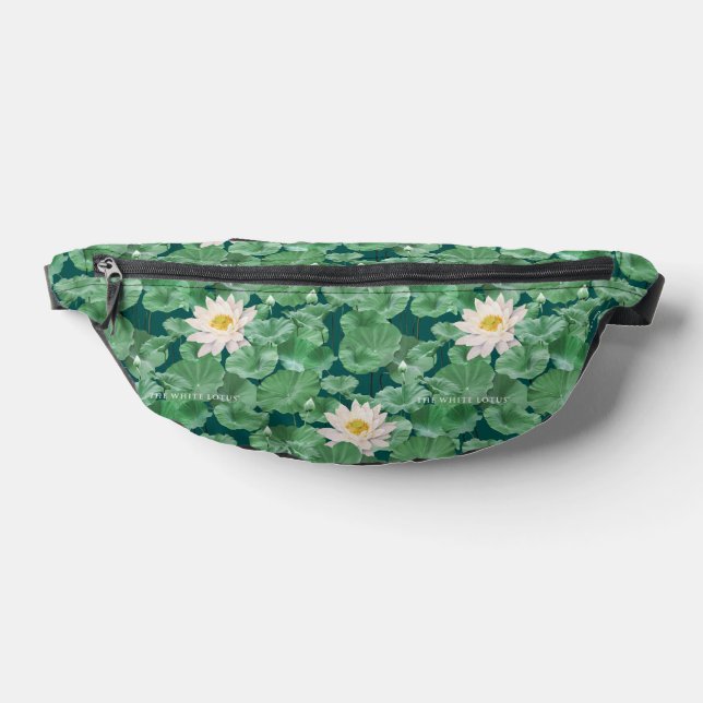 Sacs Banane Lotus Lagoon Motif - Le Lotus Blanc (Poser)