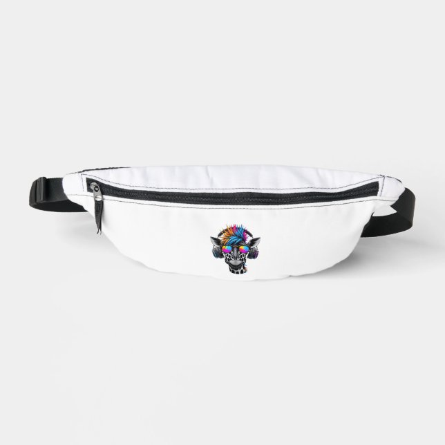 Sacs Banane Lunettes de soleil cool Giraffe Casques Giraffes (Recto)