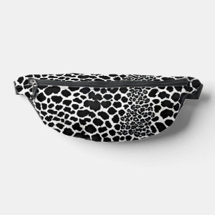 Sacs Banane Luxe Moderne Léopard Blanc Elégante Collection