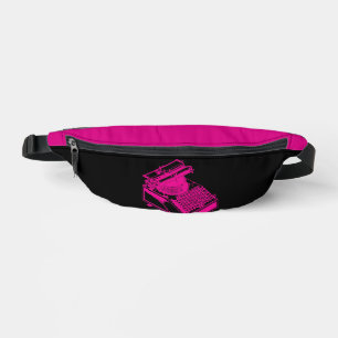 Sacs Banane Machine à écrire de type Magenta Magenta
