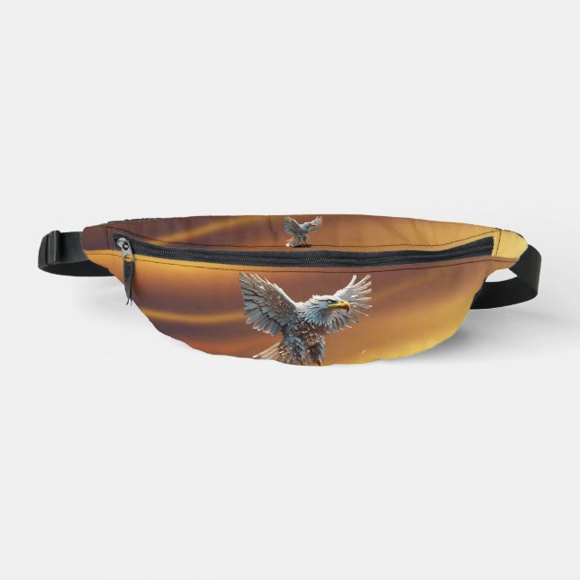 Sacs Banane "Magnifique Art d'aigle royal" (Recto)
