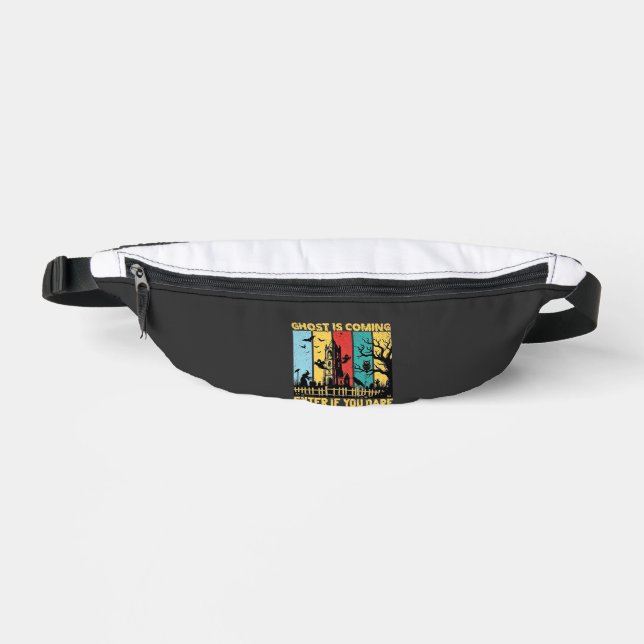 Sacs Banane Maison Hantée Halloween Sorcière Chouette Arrivée  (Recto)
