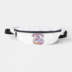 Sacs Banane Mama Licorne Énergie Coloré Design Zazzle_1