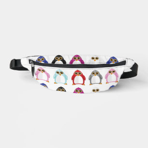 Sacs Banane Manchot coloré à motif – Animal arc-en-ciel mignon