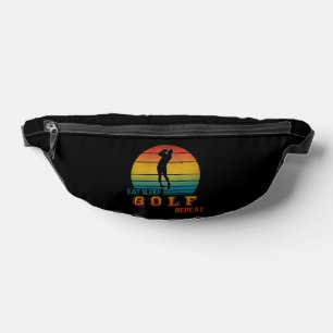 Sacs Banane Manger Dormir Golf Répéter