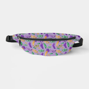 Sacs Banane Mardi Gras coloré à motifs