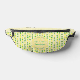 Sacs Banane Mariage d'été tropical Ananas et Palm Feuille