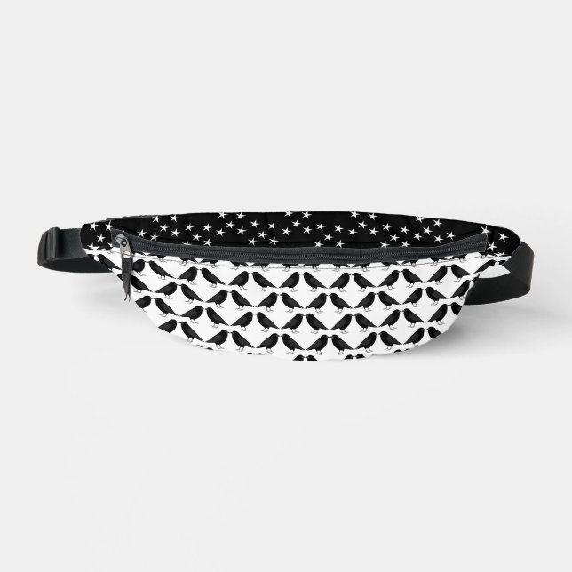 Sacs Banane Mariage gothique Bissing Ravens Motif (Recto)