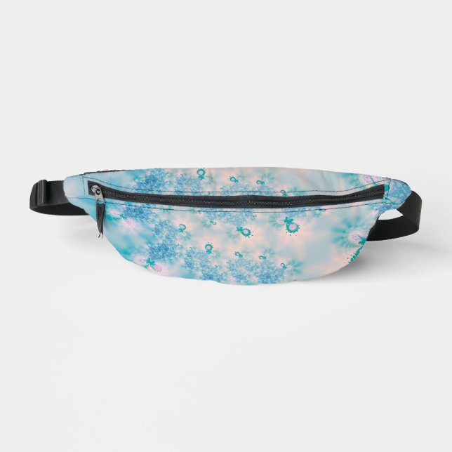 Sacs Banane Méditation Papillon Art Bleu Calme (Recto)