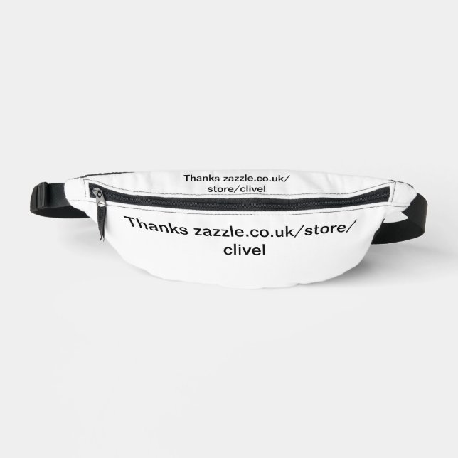 Sacs Banane merci bumbag (Recto)