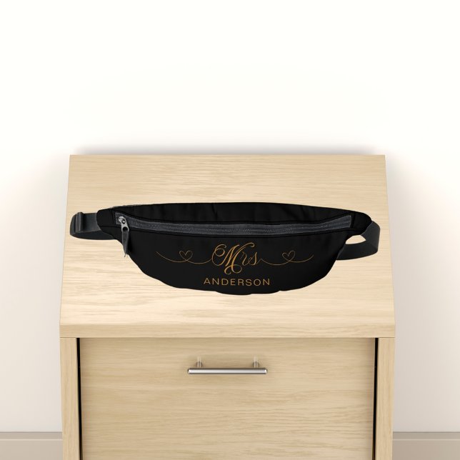 Sacs Banane Mme Black Gold a été mariée récemment (Créateur téléchargé)