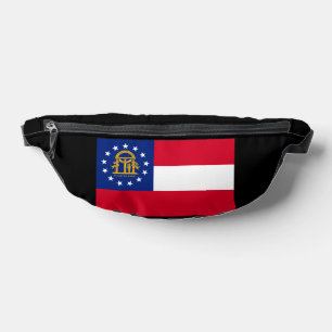 Sacs Banane Modèle du drapeau de l'État de Géorgie