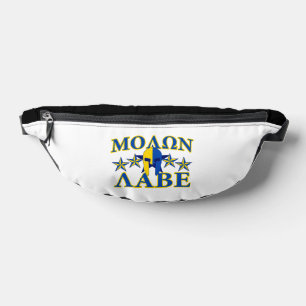 Sacs Banane Molon Labe Casque guerrier spartiate 5 étoiles