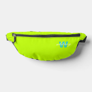 Sacs Banane Monogramme Moderne Chic Lime Vert