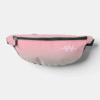 Monogramme Moderne Chic Pastel Ombre