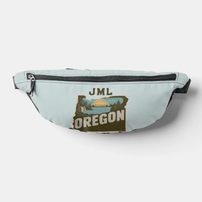 Sacs Banane Monogramme Silhouette Rétro Oregon (Poser)