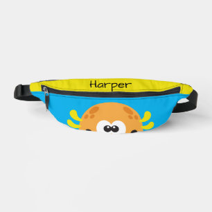 Sacs Banane Monstre Orange Silly Personnalisé Enfant