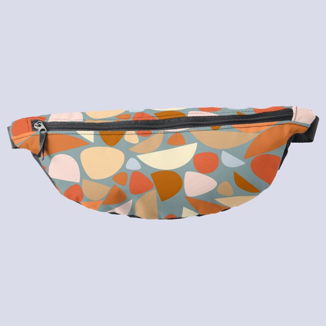 Sacs Banane Motif Abstrait Orange Peach (Abstract pattern peach orange fanny pack)
