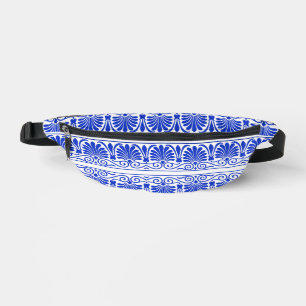 Sacs Banane Motif arabesque méditerranéen grec bleu