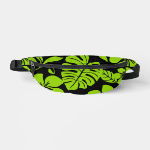Sacs Banane Motif BIKINI ROSE EN NOIR/LIME