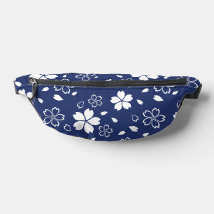 Sacs Banane Motif Blue Sakura