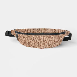 Sacs Banane Motif Bubble Knit Stitch par Shirley Taylor