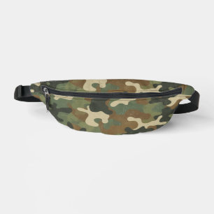 Sacs Banane Motif camouflage militaire rustique