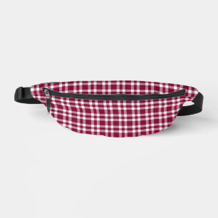Sacs Banane Motif carreaux blanc Bourgogne
