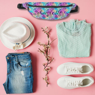 Sacs Banane Motif d'art tribal Rainbow Boho coloré