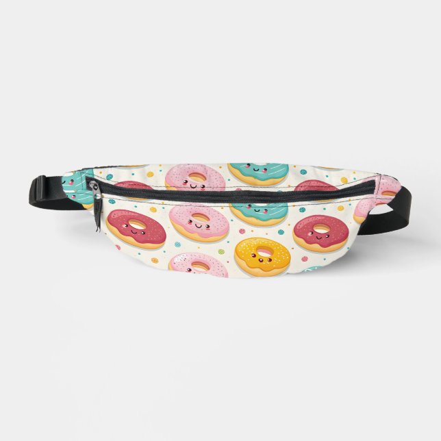 Sacs Banane Motif de beignet (Recto)