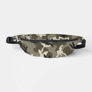 Sacs Banane Motif de camouflage militaire stratégique
