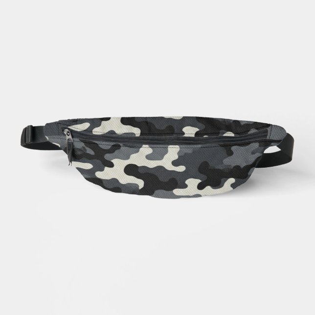 Sacs Banane Motif de camouflage militaire urbain (Recto)
