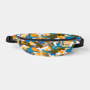 Sacs Banane Motif de camouflage numérique urbain à haut contra