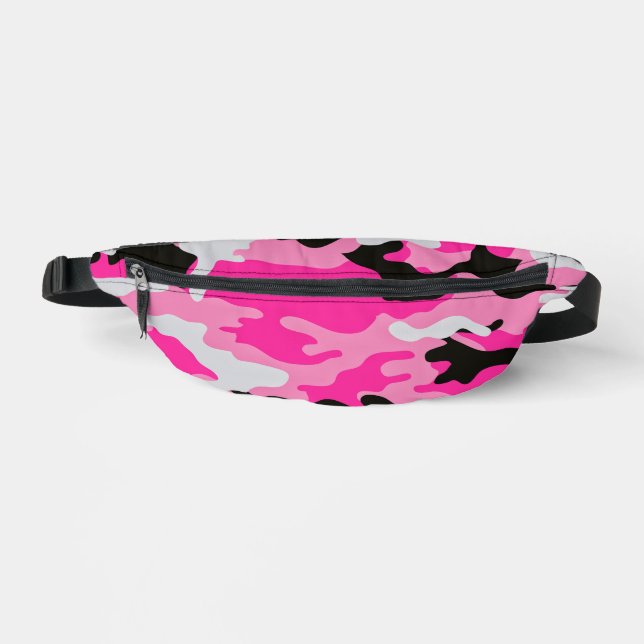 Sacs Banane Motif de camouflage rose (Recto)