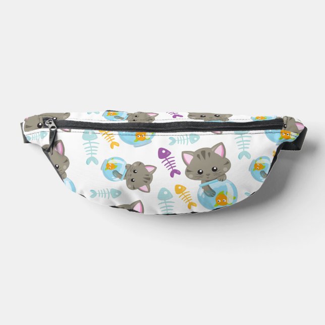 Sacs Banane Motif De Chats, Chats Mignons, Chatons, Poisson (Poser)