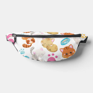 Sacs Banane Motif De Chats, Chats Mignons, Kitty, Chatons, Paw