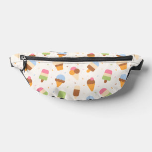 Sacs Banane Motif de crème glacée, cône de crème glacée, Popsi