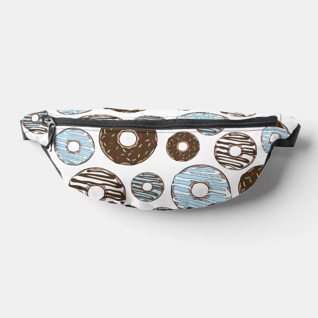 Sacs Banane Motif De Donuts, Donuts Bleus, Donuts Brown (Poser)