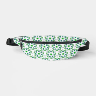Sacs Banane Motif de feuille, motif de feuilles, feuilles vert