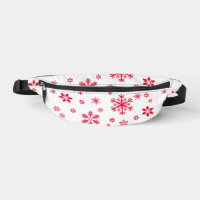 Motif de flocon de neige, Flammes de neige rouges,
