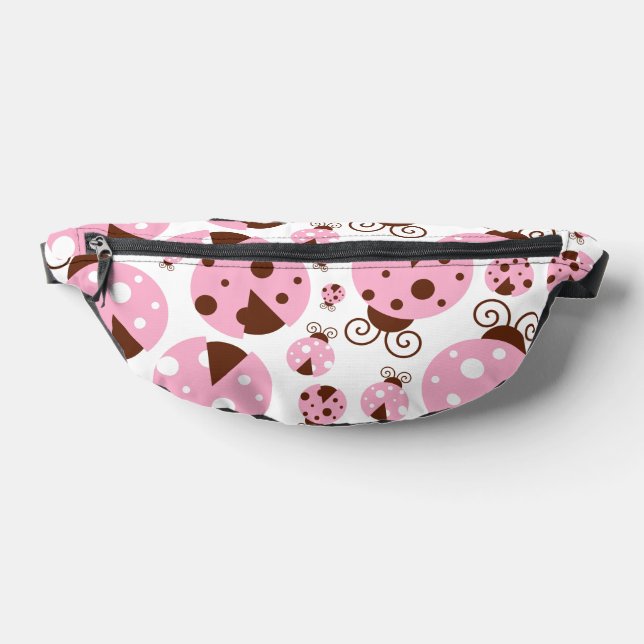 Sacs Banane Motif De Ladybugs, Mignons Ladybugs, Pink Ladybugs (Poser)