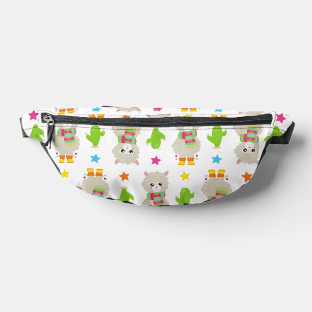Sacs Banane Motif De Llamas, Cute Llamas, Alpacas, Cactus (Poser)