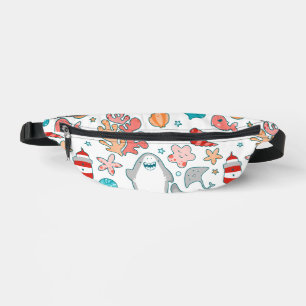 Sacs Banane Motif de requin mou