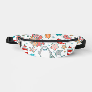 Sacs Banane Motif de requin mou