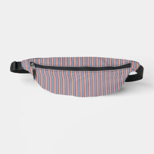 Sacs Banane Motif des bandes de lignes rose et bleu