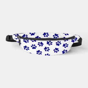 Sacs Banane Motif Des Paws, Paws Chiens, Paws Bleus Marine