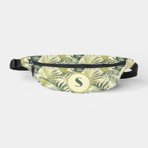 Sacs Banane Motif feuille d'aquarelle Eucalyptus